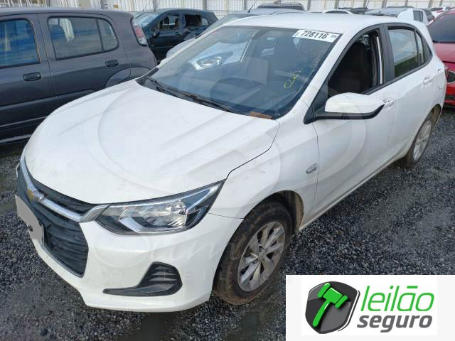 LOTE 023  CHEVROLET/ONIX LT 1.0 12V ECOTEC  2021