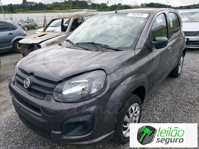 LOTE 013 FIAT/UNO ATTRACTIVE 1.0 EVO 2021